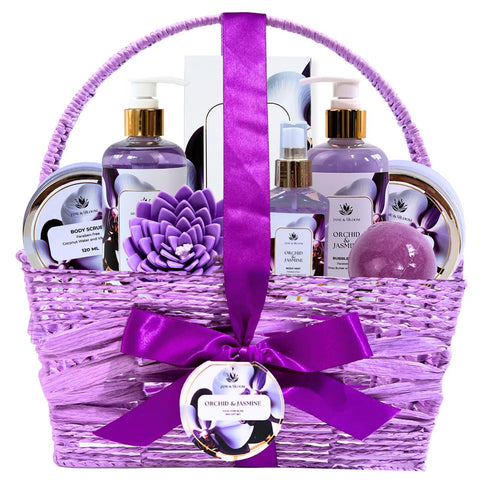 Spa Gift Basket - Orchid & Jasmine