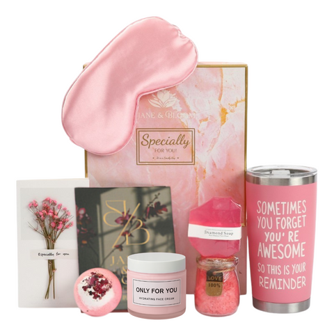 Pretty in Pink Spa Collection – 6Pc Self-Care Gift Box