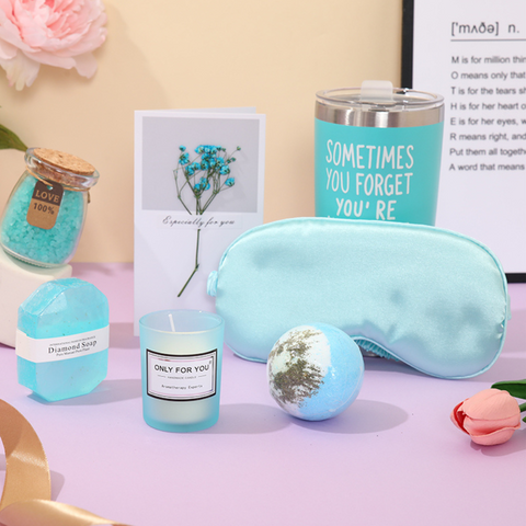Breathe & Bloom Spa Set – 6Pc Refreshing Green Gift Box