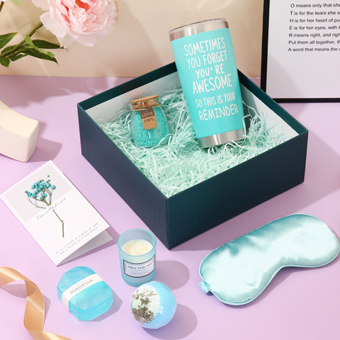Breathe & Bloom Spa Set – 6Pc Refreshing Green Gift Box
